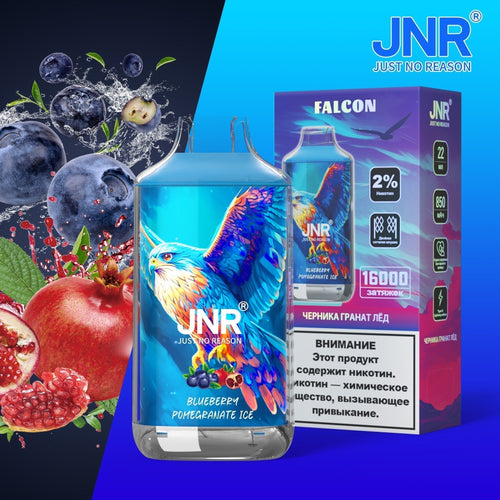 Falcon Blueberry Pomegranate Ice 16000 - Pack de 10
